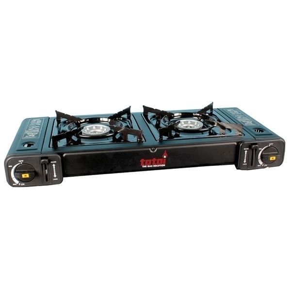 Double Portable Gas Cartridge Stove