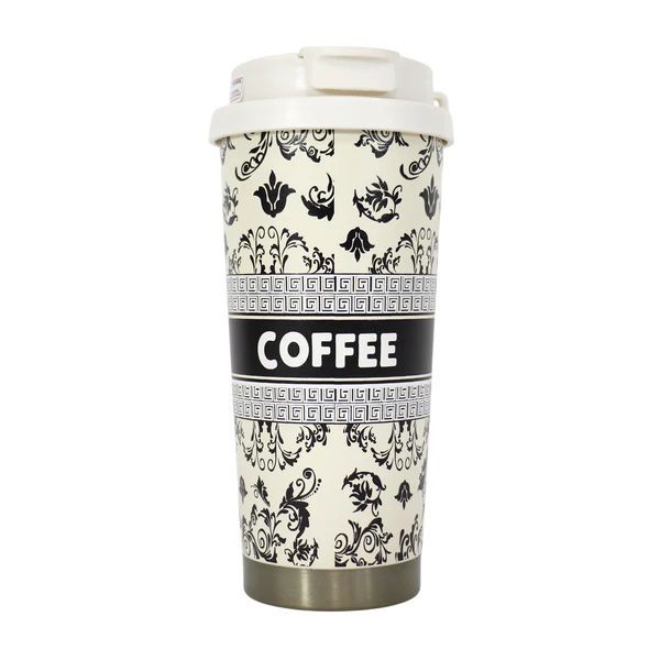 Elegant Coffee Travel Mug with Lid