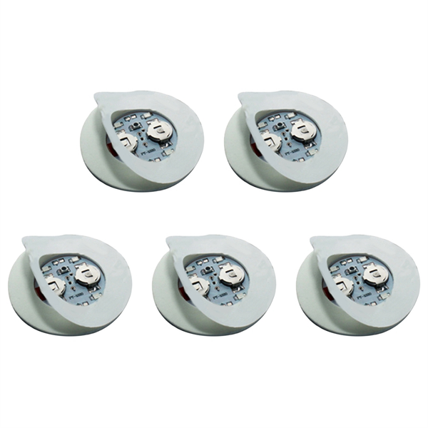 5Pcs Led Coaster Luminous Bottle Stickers Lights Lamps D