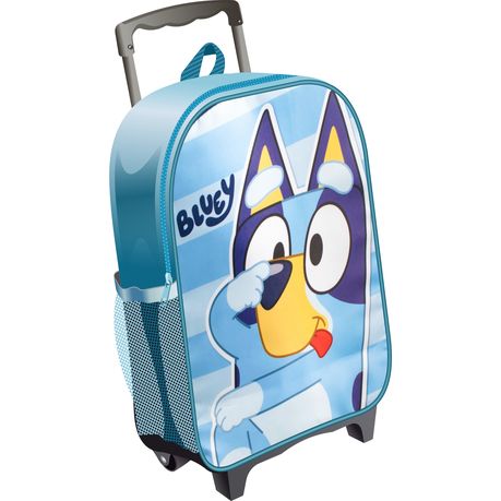BLUEY By Ludo Official Licensed Kids Trolley Bag - Fun & Travel-Ready Image