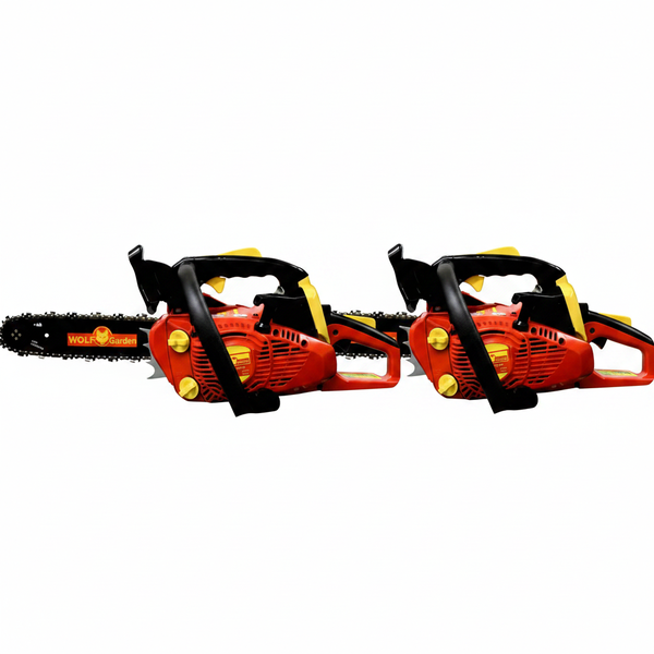 Wolf 25.4cc Petrol Chainsaw with 300mm Cutting Bar - 2 Pack