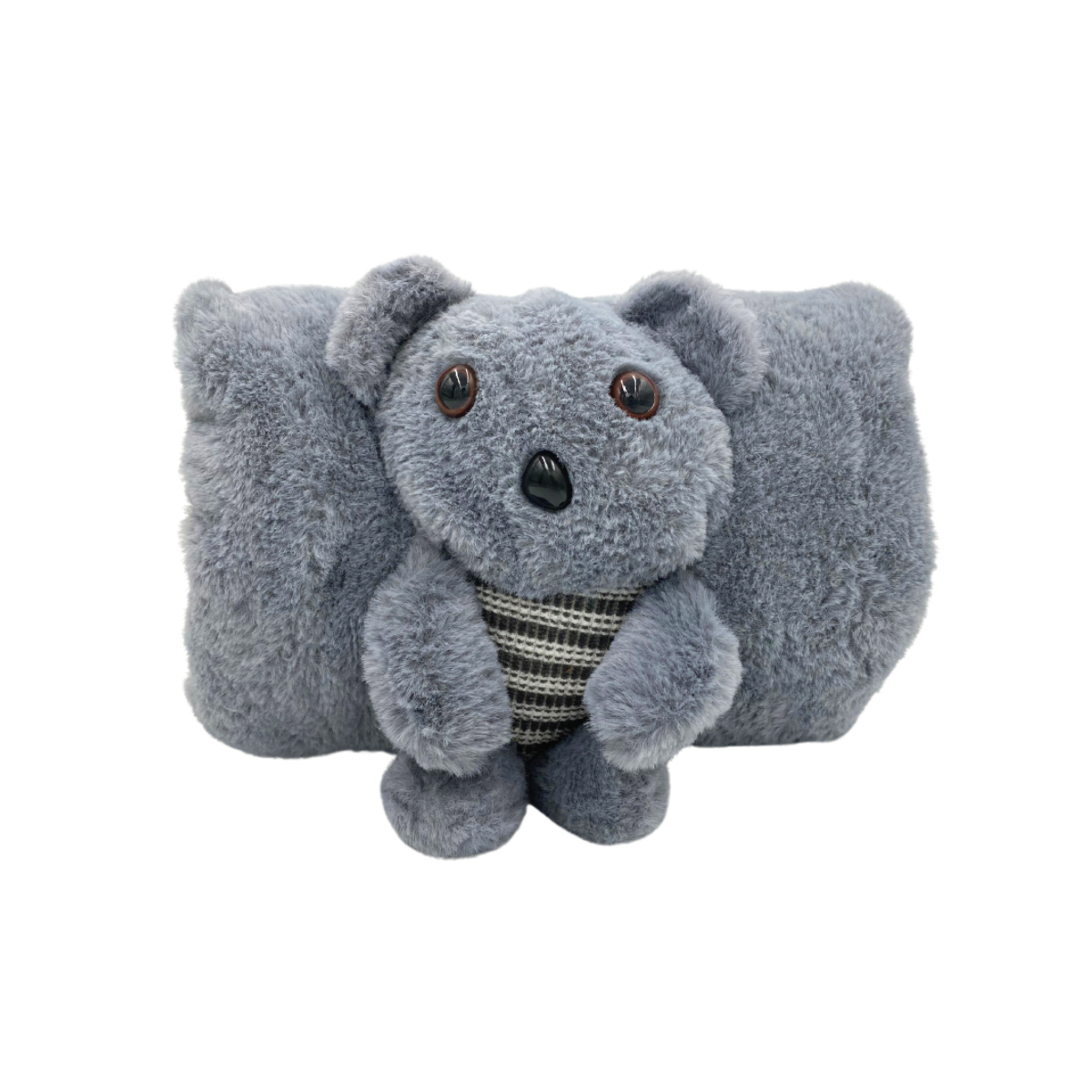 Electric Plush Hot Water Bottle & Hand Warmer Grey Bear Buy Online