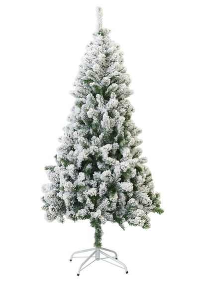 Artificial Christmas Tree - 1.8m, Flocked Design