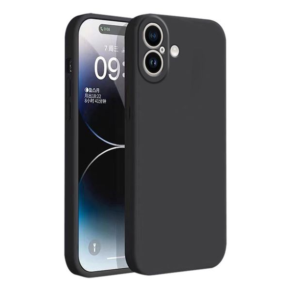 Silicone Full-Cover Anti-Fall Mobile Phone Case Compatible With IPhone13-Black