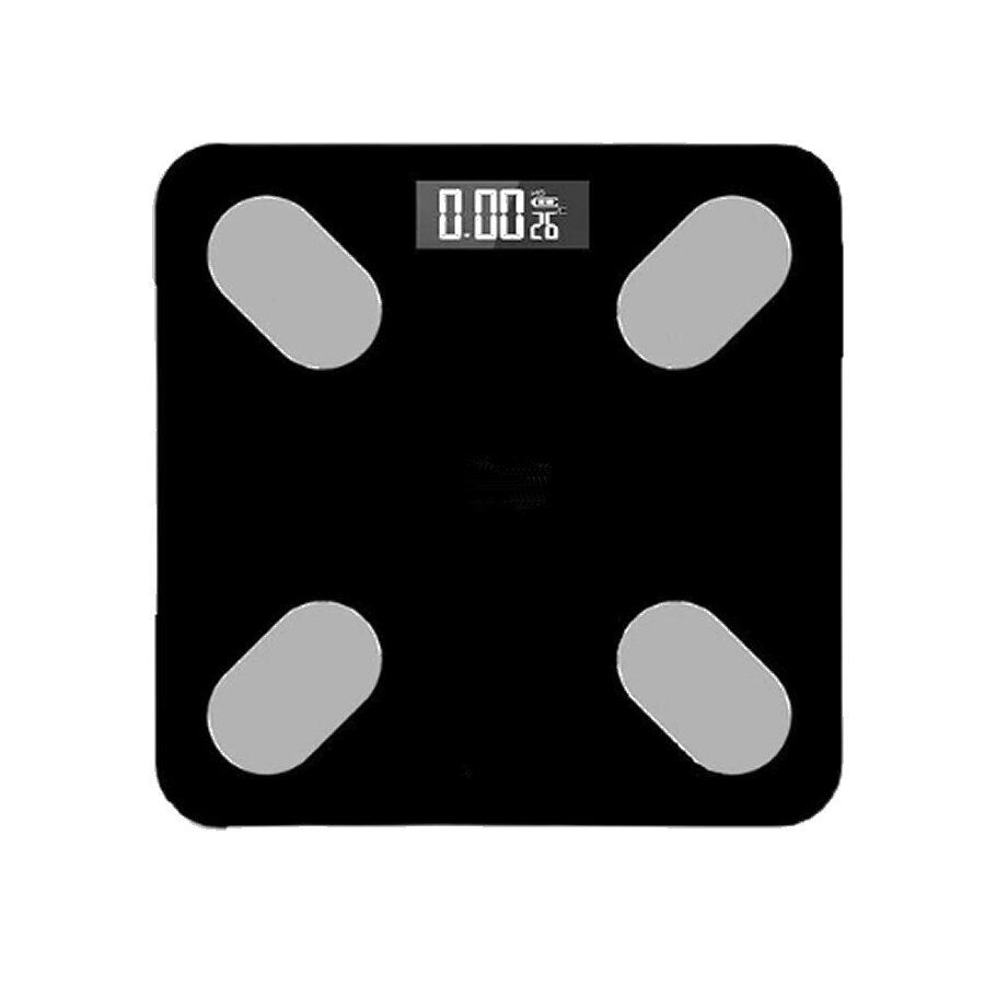 Andowl Smart Body Fat Scale Bluetooth Rechargeable Connects To Phone