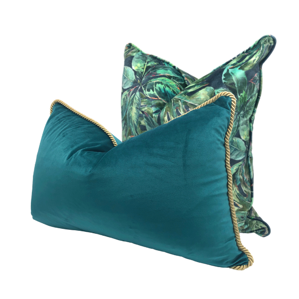 Velvet Scatter Set - Basil Leaf Set