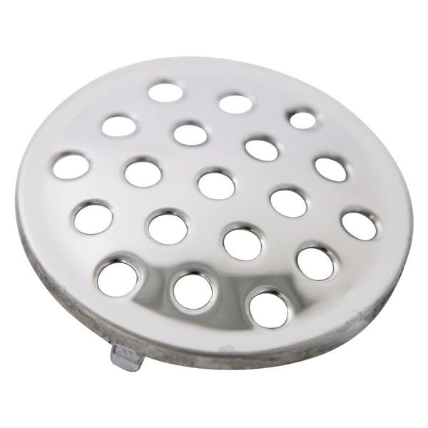 Bulk Pack x 8 Shower Trap Grid Only Stainless Steel Round 50mm