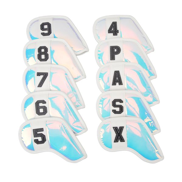 10 Pieces white-edge iron covers - PU fabric