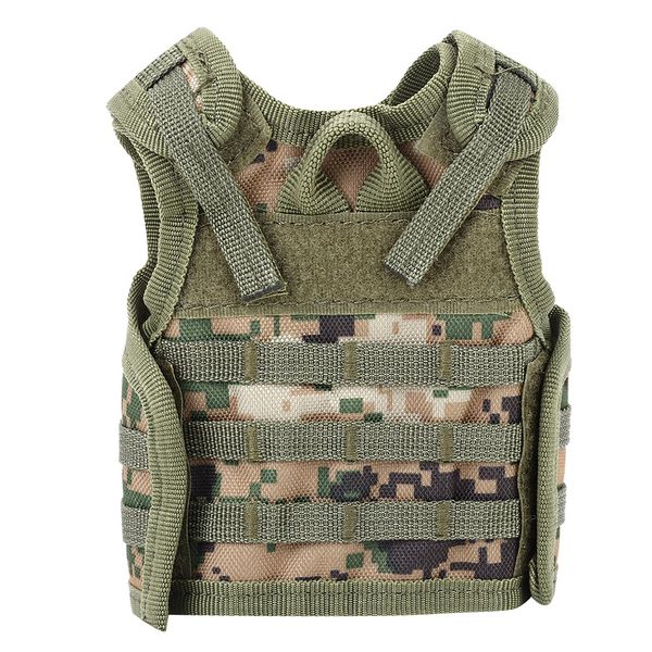 Nylon Tactics Beer Bottle Cover Mini Vest Camo