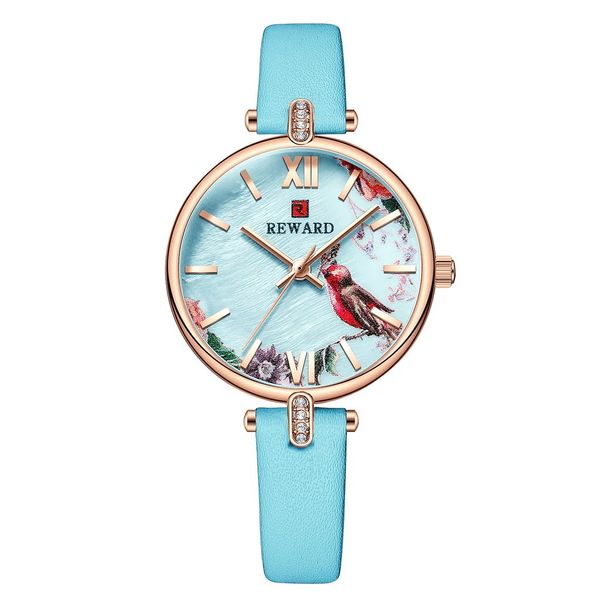 Reward Blue Marshmallow Women's Leisure Watch
