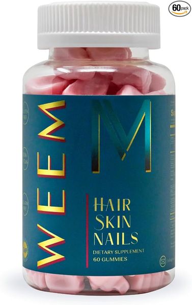 Weem Hair Skin and Nails Gummies - 30 Count
