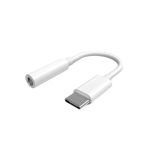 YESPLUS - YS-1406 - TPC(M) to 3.5mm(F) DAC Adapter - White