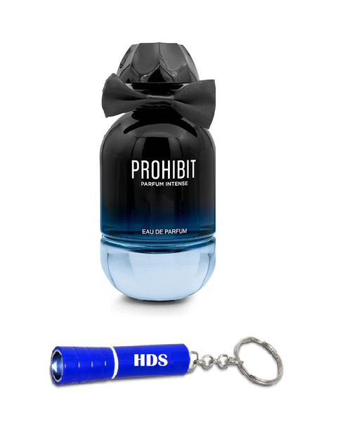 Fragrance World - Prohibit Parfum Intense Eau De Parfum 100 ml with Torch