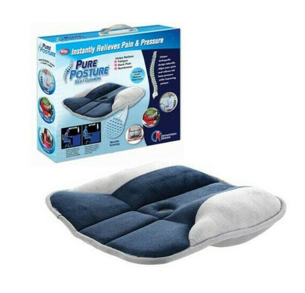 Orthopedic Design Pure Posture Seat Cushion for Office Home: Relive Pain