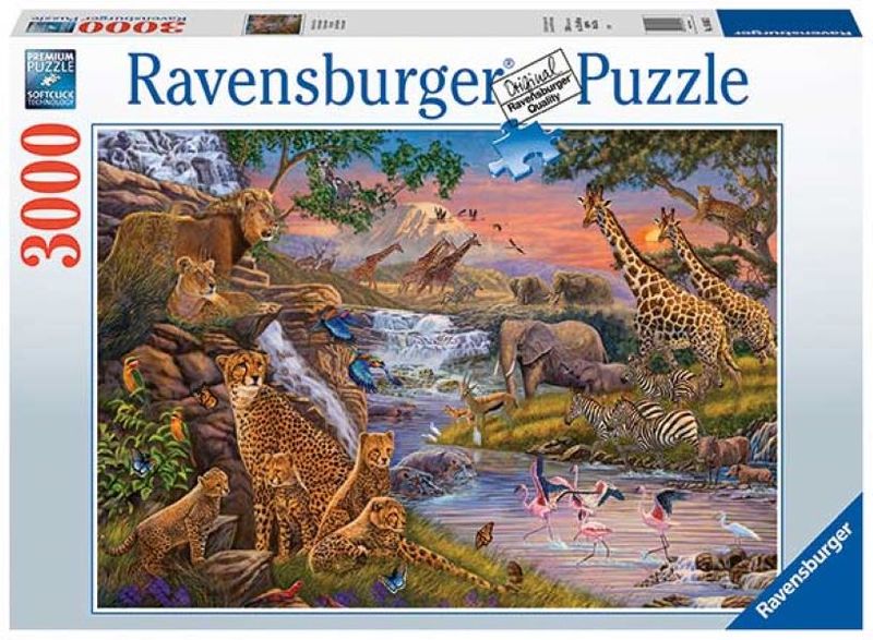 Ravensburger 3000Piece Puzzle Animal Kingdom