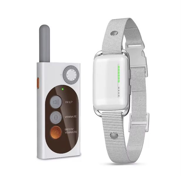 Rechargeable Remote-Controlled No Shock Training Dog Barking Collar