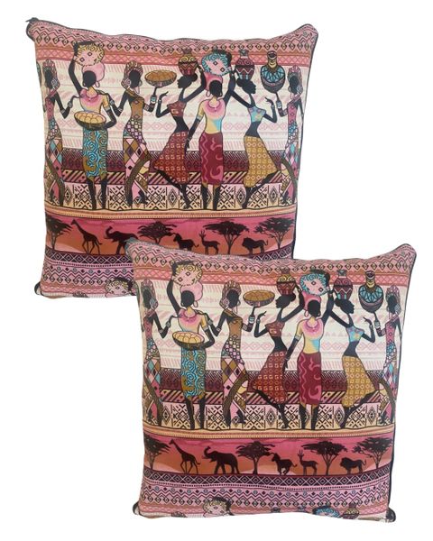 Scatter Cushion Cover - African Print - Ethnic Mama
