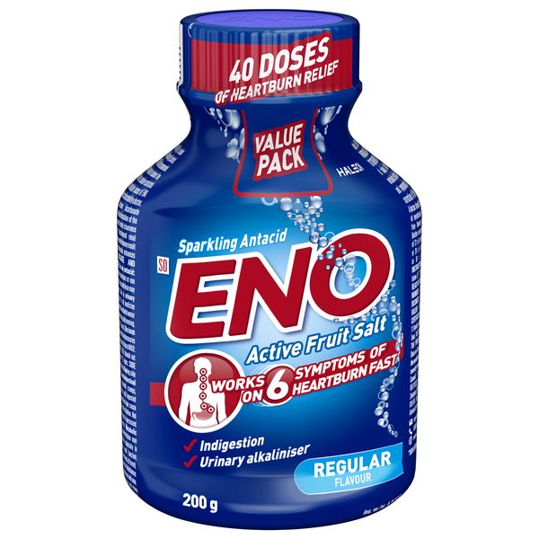ENO Active Fruit Salt Regular 200g