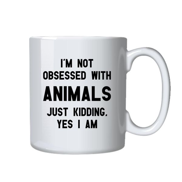 Animals Coffee Mug - Best Animal Lovers Gift For Friends Birthday Christmas
