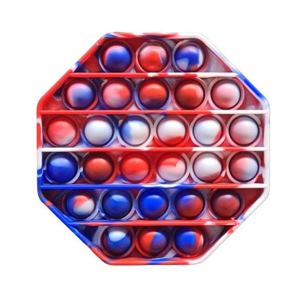 Octagon - Red Tie Dye image