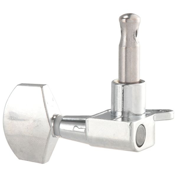 6 Pieces Silver Acoustic Guitar Machine Heads Knobs Guitar String Tuning Pe