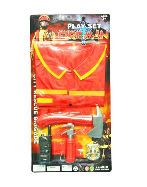 Fireman Dress Up Playset