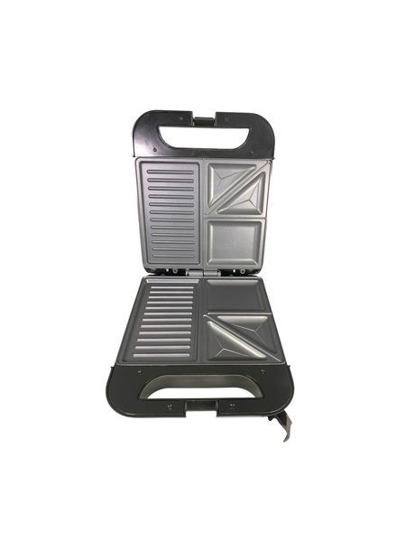 2-in-1 Electric Breakfast Maker - Griddle &amp; Toaster Oven Combo