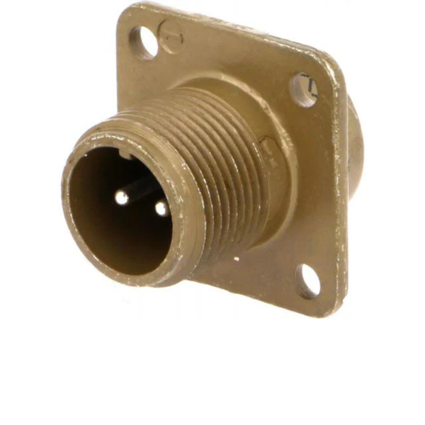 XY3102A-10SL-4P: MIL-DTL-5015 Square Flange Male Circular Connector