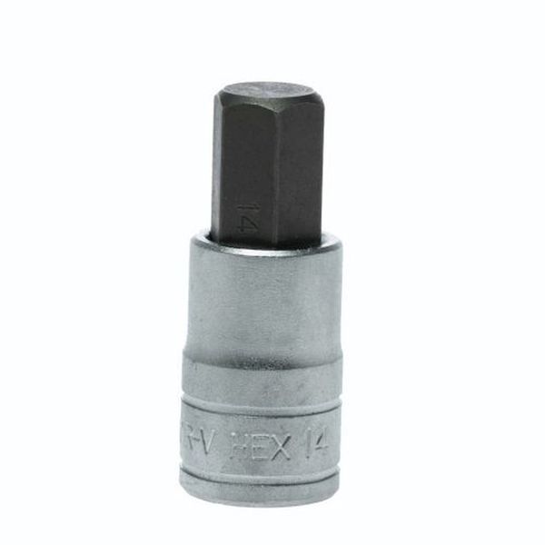 TengTools - 1/2inch Drive Hex Bit Socket 14mm - M121514-C