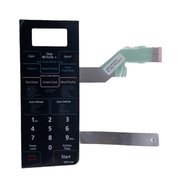 MICROWAVE TOUCH PAD Compatible with Samsung ME9114W