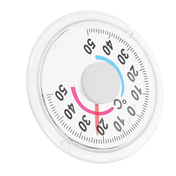 Round Plastic Dial Thermometer Indoor Outdoor Temperature Gauge For Home