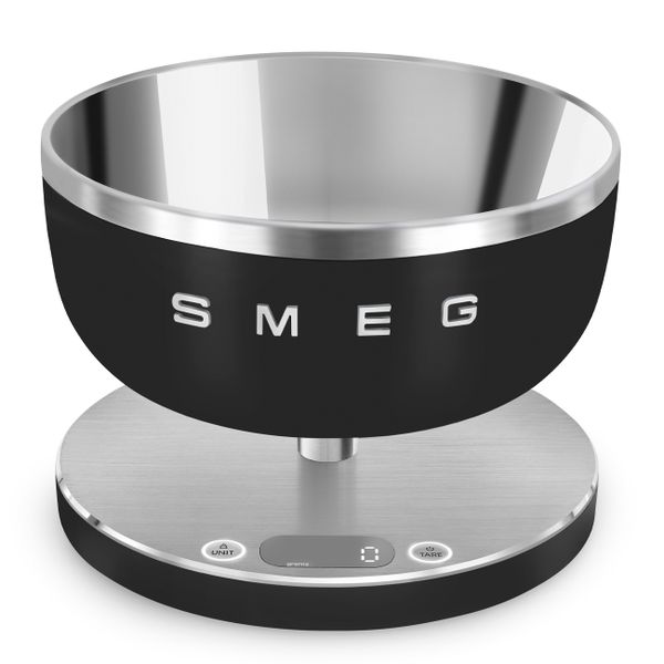 Smeg Kitchen Scale max 5kg, Rechargeable Battery LCD Display