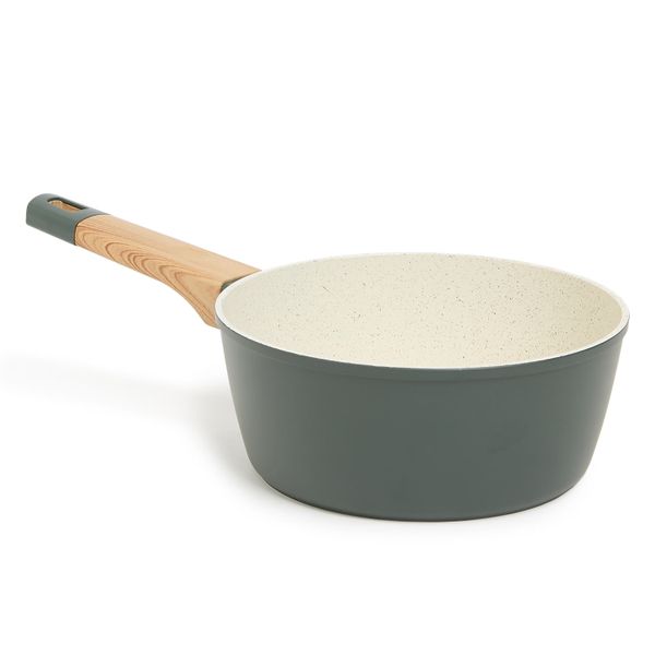 George &amp; Mason Non Stick Saucepan Olive - 20cm (2.5L)