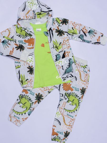 Graffit Dineo Colorful Tracksuit - Green/White