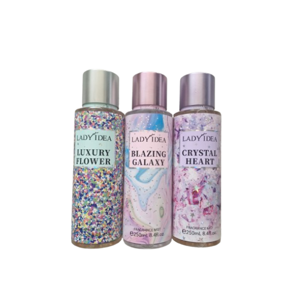 Lady Idea Fragranced Body Spray - Lady Idea - 3 Pack