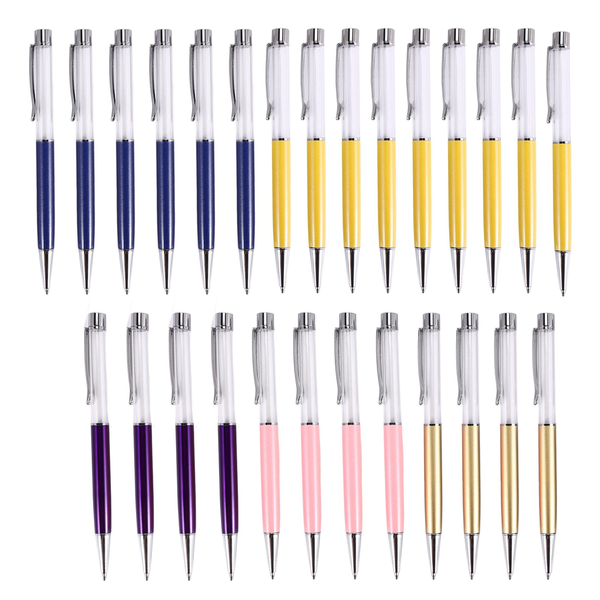 27 PACK Colorful Empty Tube Floating DIY Pens Ballpoint Pens, as Gift