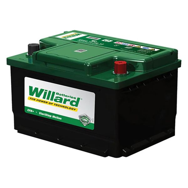 Willard 12V 80Ah Vehicle Car Battery - Size 668