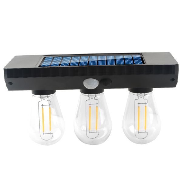 Solar Lights Outdoor Wall Light COB Bulb Garden Decoration Wall Lamp