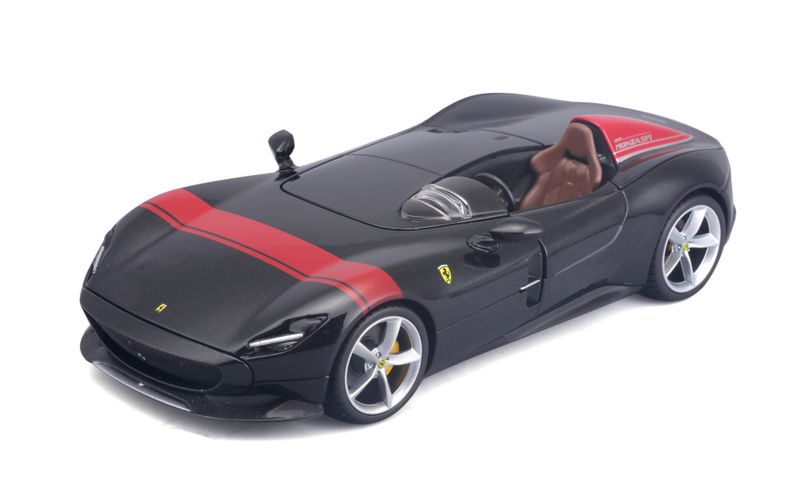 Bburago 1/24 Ferrari Monza SP1 - Black (19cm Long)