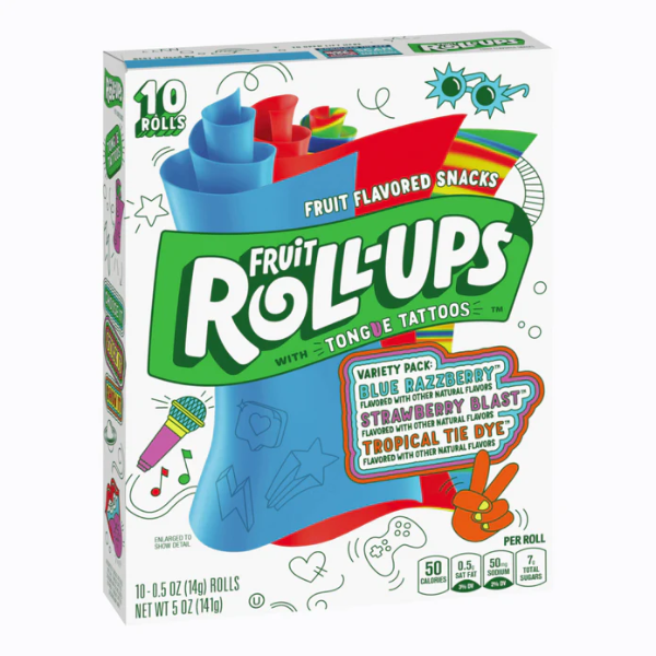 Fruit Rollups Variety Pack 1x141g(5oz )