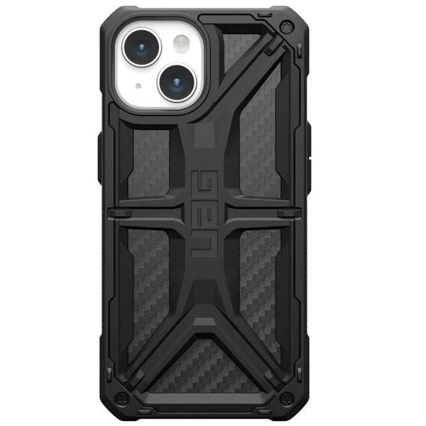 UAG iPhone 15 Monarch Case - Carbon Fibre