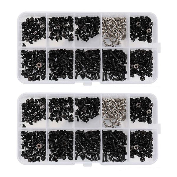 500Pcs M2 M2 5 M3 Laptop Notebook Computer Screw Kit Set For Ibm Hp