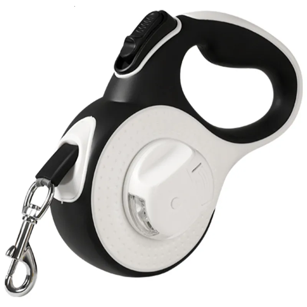 3M Retractable Dog Leash Flashlight Anti-Slip Handle Dog Lead For Dogs