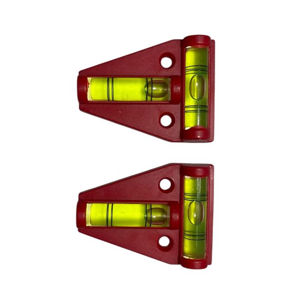 Triangle Spirit Level T-Shaped - 2 x Pack