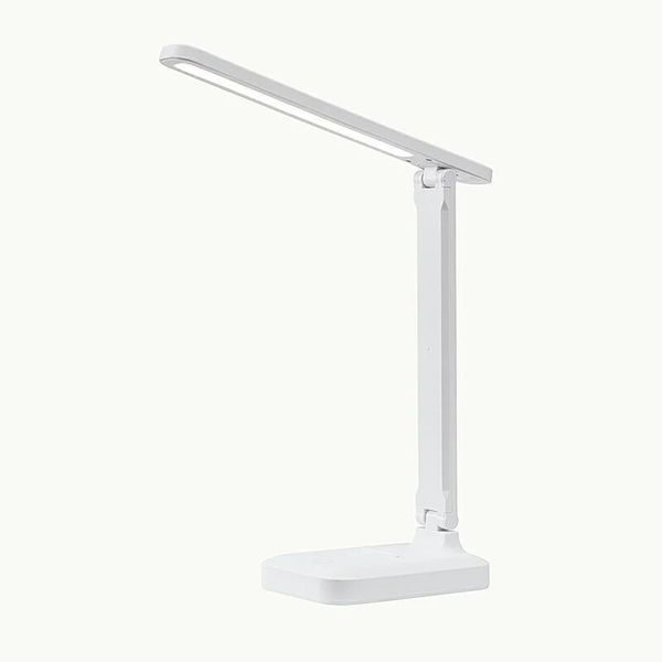 White European LED Rechargeable Rotary Table Lamp