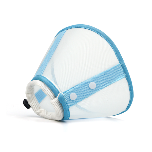 Cat Cone Collar Soft, Recovery Collar for Kitten After Surgery, Blue