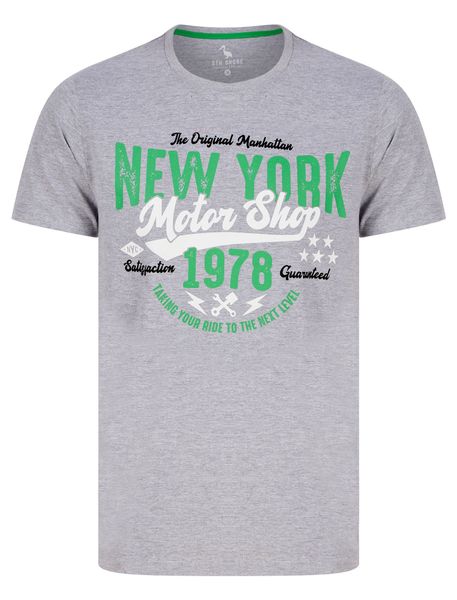 Tokyo Laundry Manhattan Jersey T-Shirt - Grey Marl (Parallel Import)