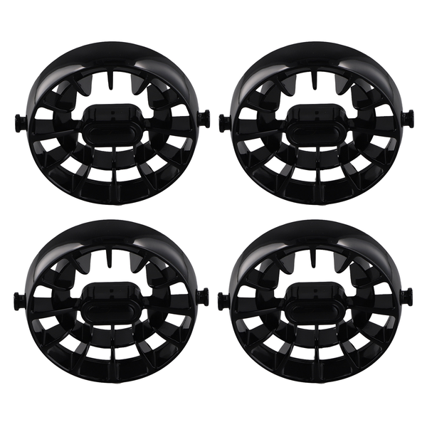 1set/4Pieces Vortex Air Conditioner Air Vent Chrome Trim Cover