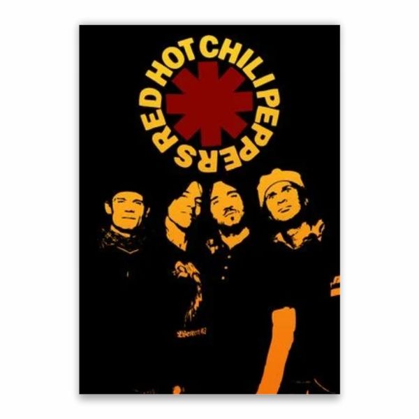 Red Hot Chili Peppers Band Poster - A1