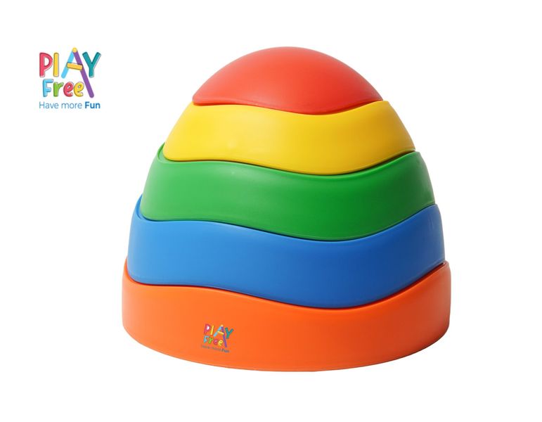 PLAYFREE Stackable Stepping Balance Stones